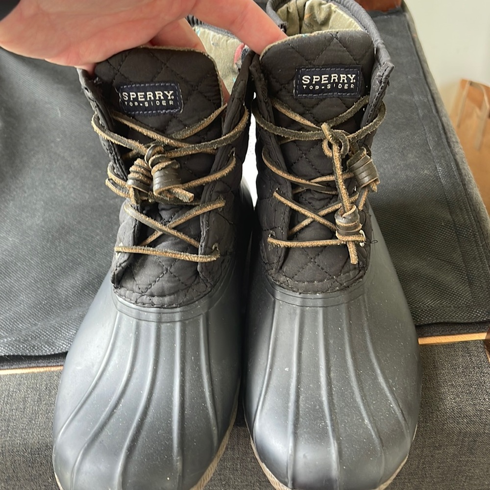 Womens Sperry boots! Winter or rain!!